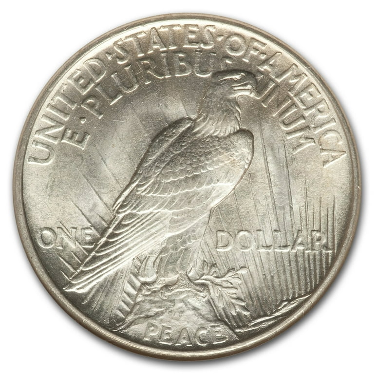 Peace Dollar reverse (back)